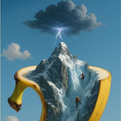 A hyperrealistic image of a banana-100.jpg